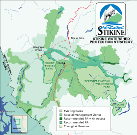 Campaign Map of the Stikine River region